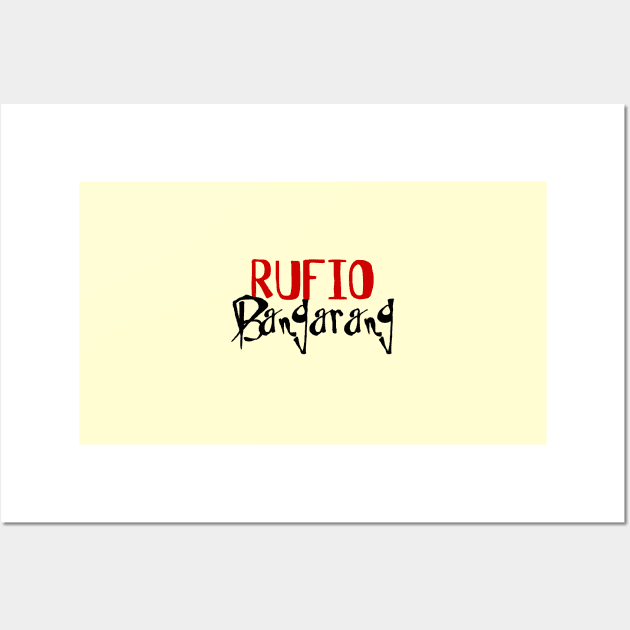 Rufio - Bangarang Wall Art by FandomTrading